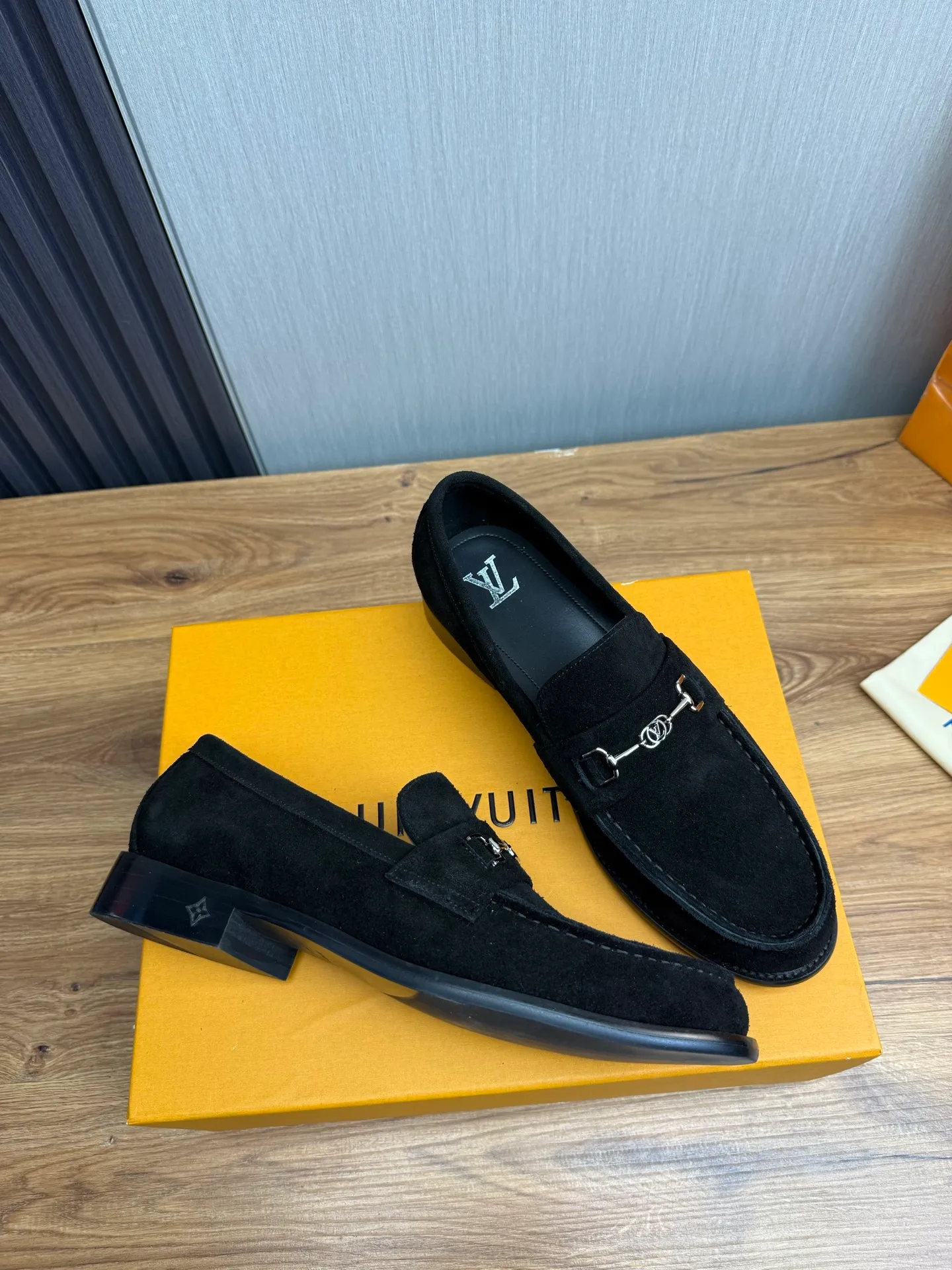 Factory 660💰 LV. Men's business casual leather shoes, all made of imported original brand leather, just to create a more comfortable wearing experience, original non-slip and wear-resistant outsole ✔️16-45 (38.45 non-returnable)